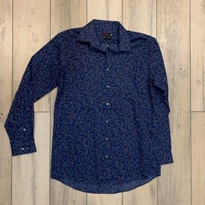 Men’s Floral print dress shirt